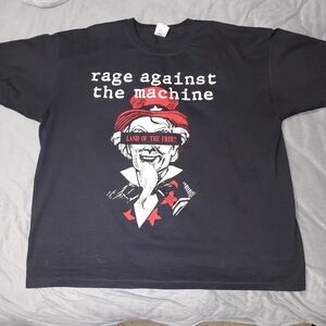 Rage Against The Machine "Land Of The Free?" Tee